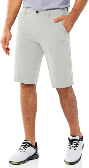33,000ft Men's Golf Shorts Dry Fit, Lightweight Quick Dry Golf Stretch Shorts with Pockets 11" Inseam for Travel Casual