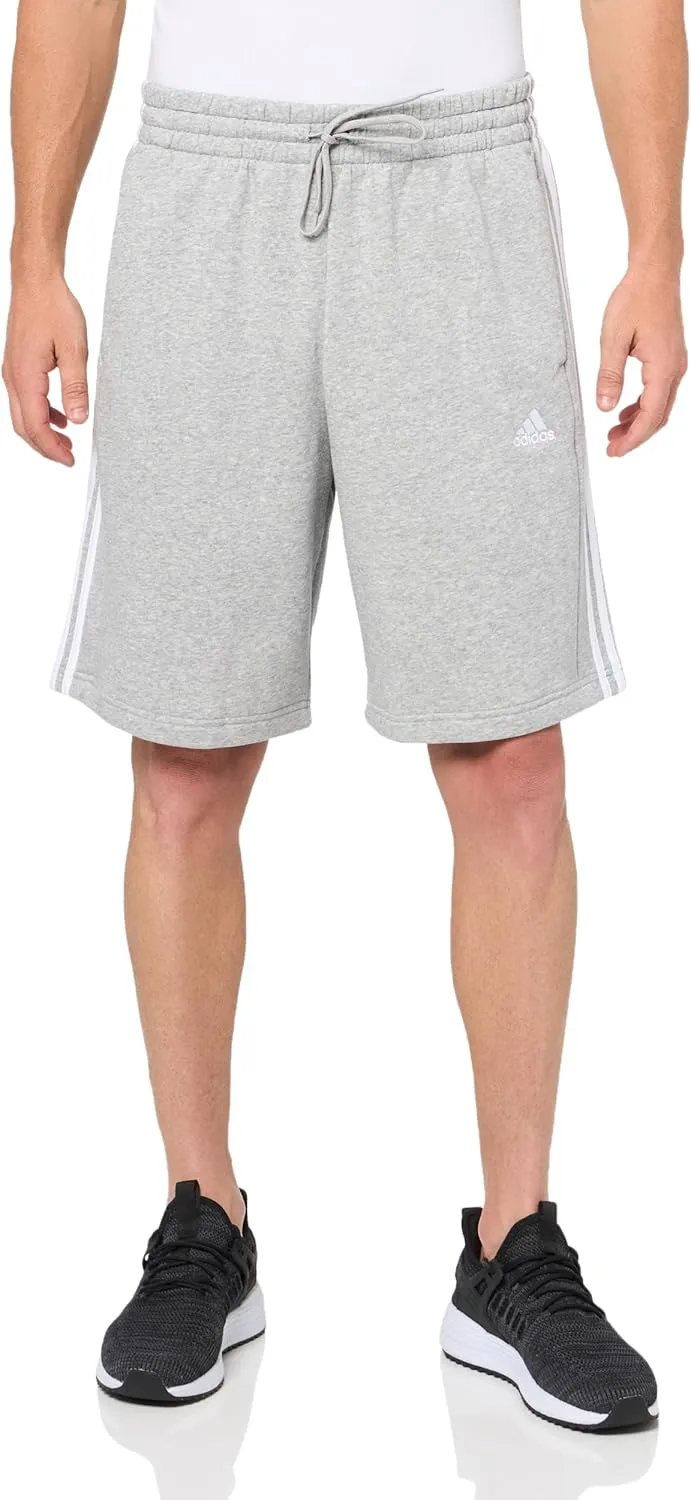 adidas Men's Essentials Fleece 3-Stripes Shorts