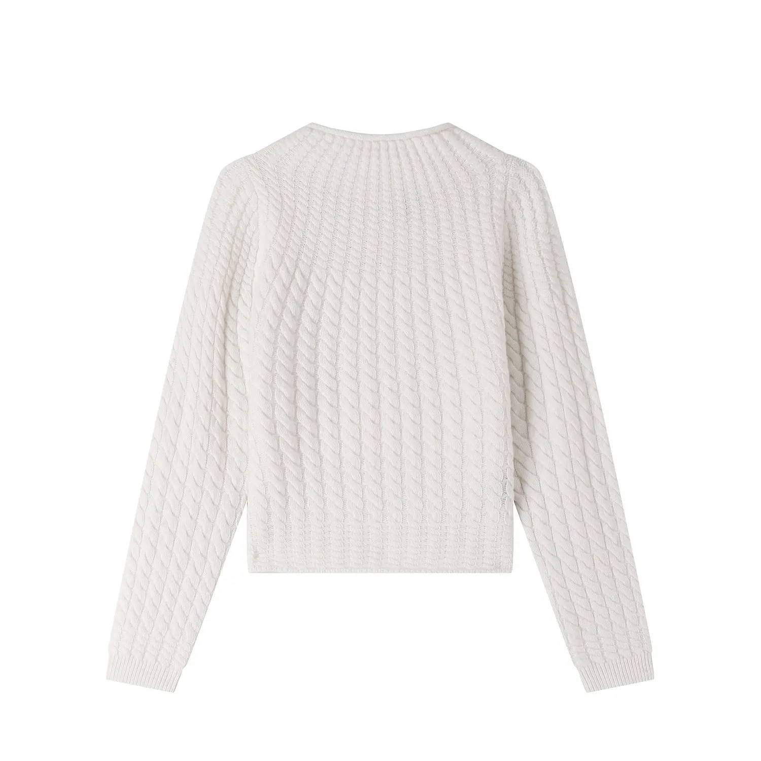 Adoring Heart Tangerine Knit Turtleneck Wool Sweater