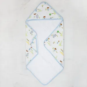 Adventure Of A Prince Organic Muslin Hooded Towel