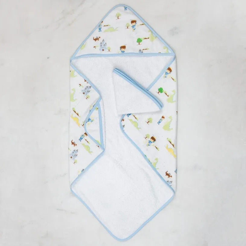 Adventure Of A Prince Organic Muslin Hooded Towel