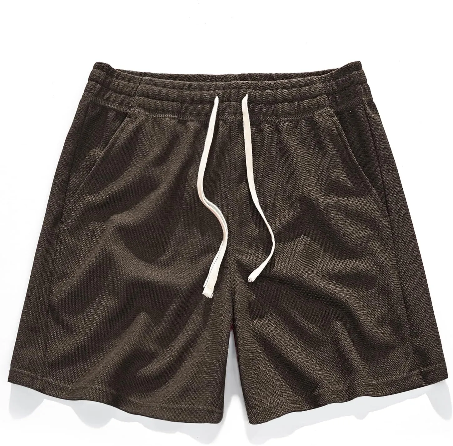 AIMPACT Mens Athletic Sweat Shorts 5.5" Elastic Waist Casual Pajama Short with Pocket Gym Workout Short Shorts for Men