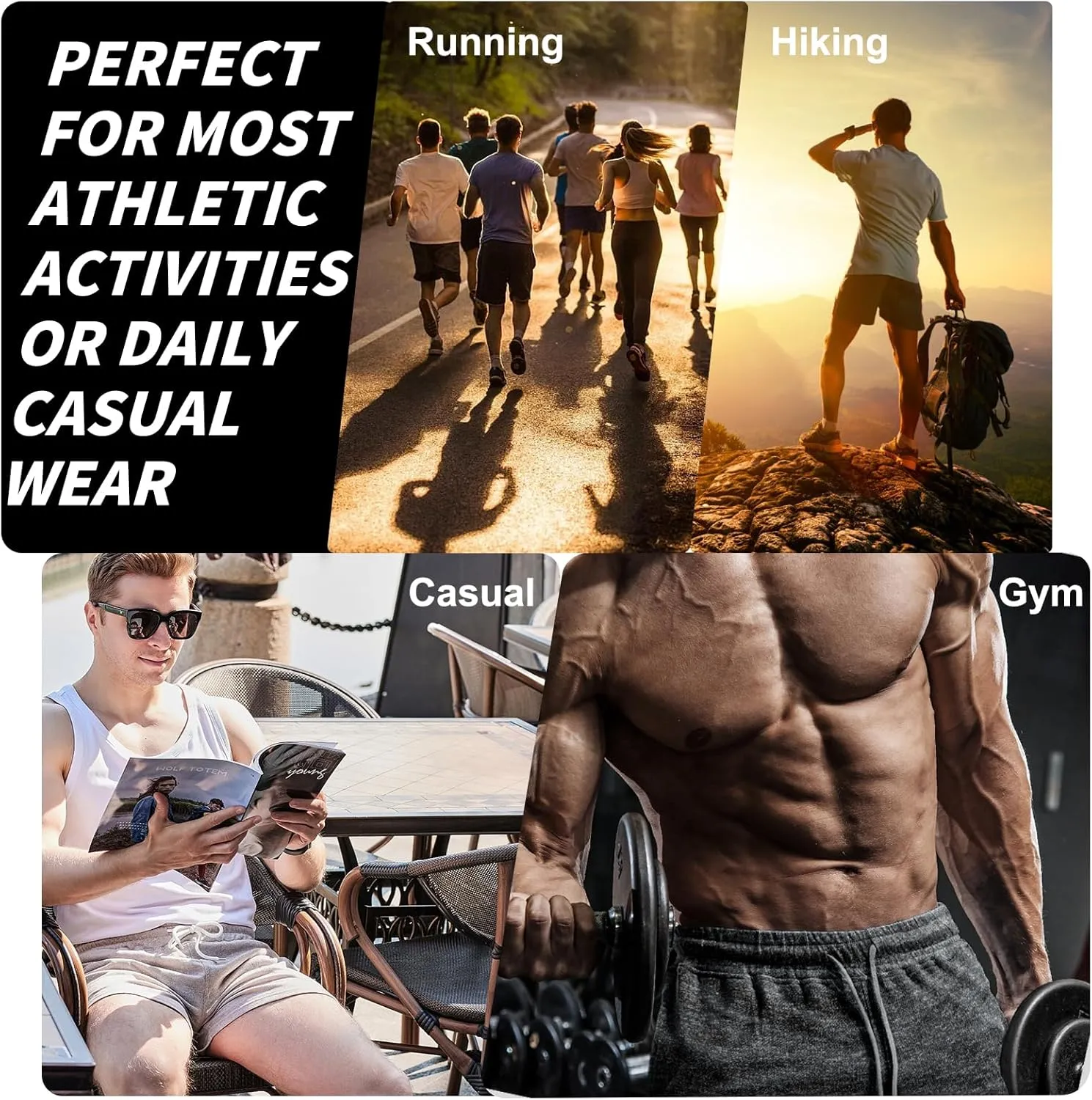AIMPACT Mens Athletic Sweat Shorts 5.5" Elastic Waist Casual Pajama Short with Pocket Gym Workout Short Shorts for Men