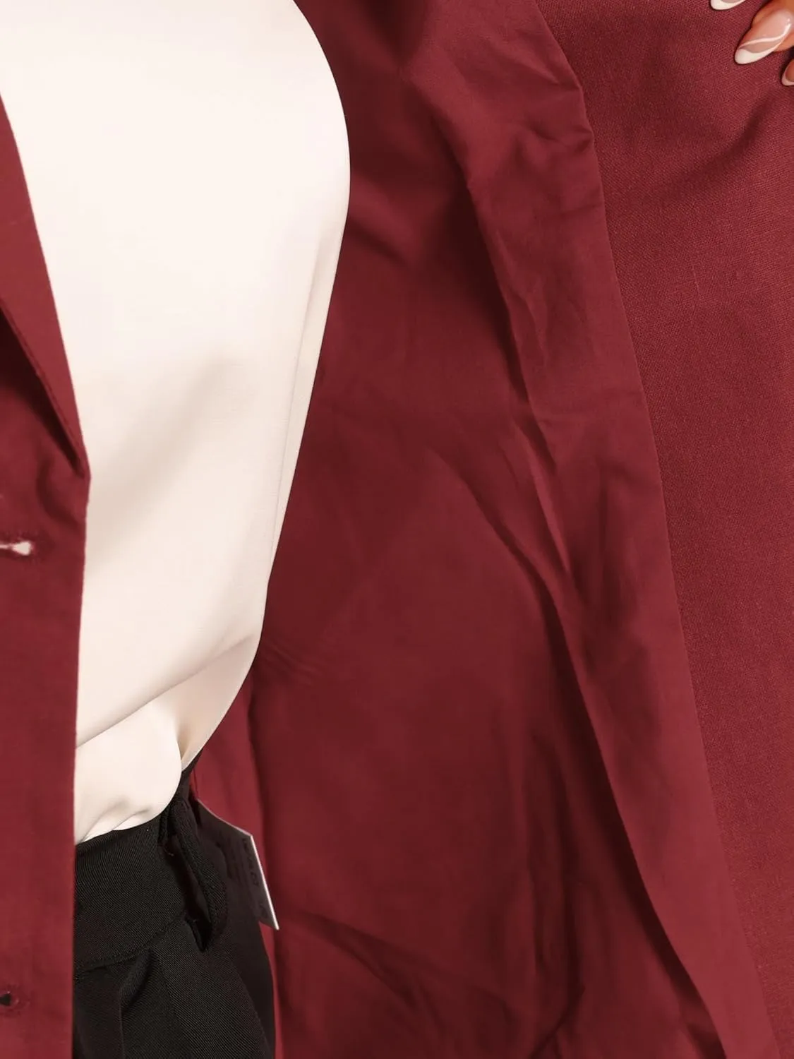 Allegra K Blazer for Women's Short Sleeve Button Front Cotton Linen Lapel Collar Work Office Casual Blazer Coat