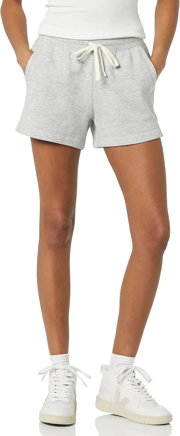 Amazon Essentials Womens Fleece Shorts with Pockets