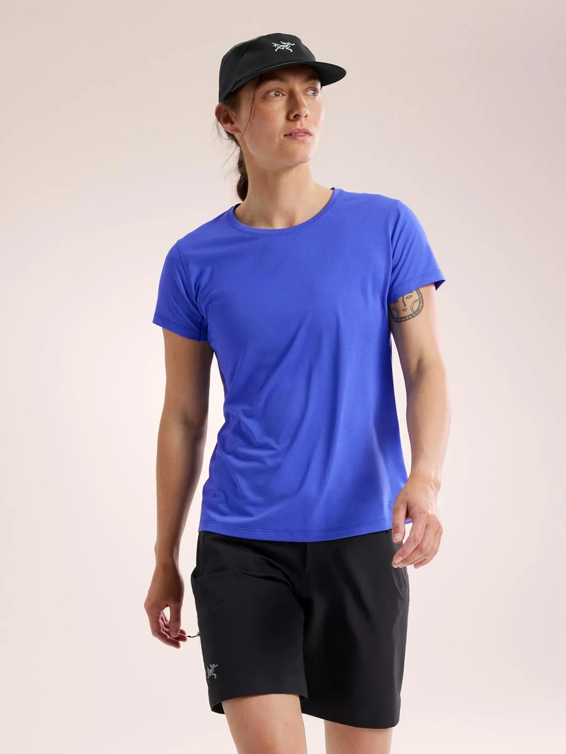 Arc'teryx Taema Crew Neck Shirt SS Women's | High-Performance Wicking Top - Redesign