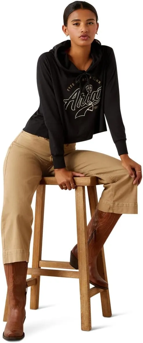ARIAT Women's Heels Down Hoodie T-Shirt