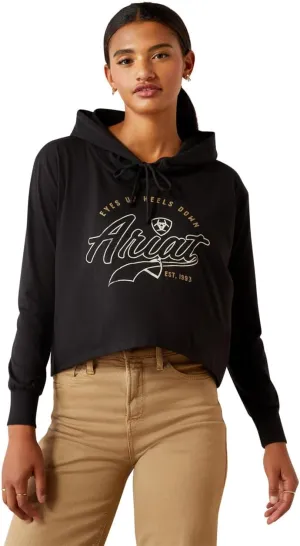 ARIAT Women's Heels Down Hoodie T-Shirt