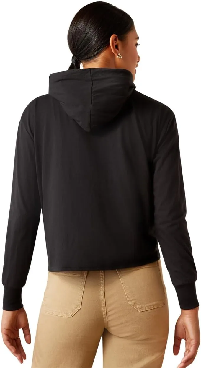 ARIAT Women's Heels Down Hoodie T-Shirt