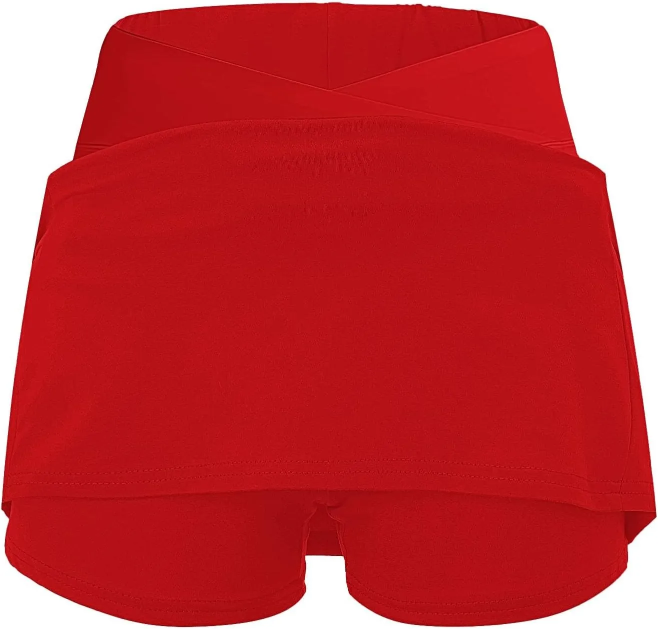 Athletic Skirts for Women Summer Loose Trendy Drawstring Solid Sports Tennis Skirts Built-in Shorts Plus Size, S-5XL