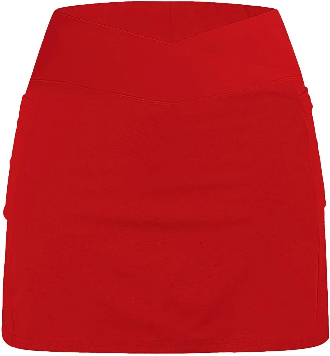 Athletic Skirts for Women Summer Loose Trendy Drawstring Solid Sports Tennis Skirts Built-in Shorts Plus Size, S-5XL