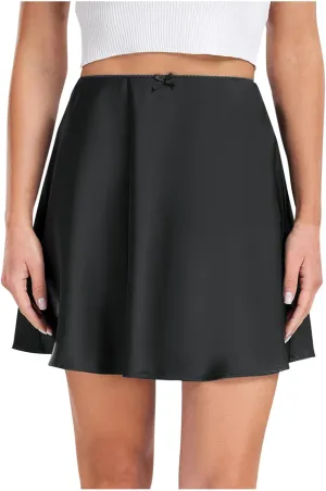Athletic Skorts for Women High Waisted Comfy Loose Tennis Skirts Stretchy Golf Tennis Mini Skirts Stain Skirt