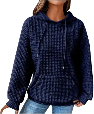 Basysin Oversized Sweatshirt for Women Fall Hoodies Dandelion Daisy Printed Hooded Sweatshirt Casual Pullover with Pockets