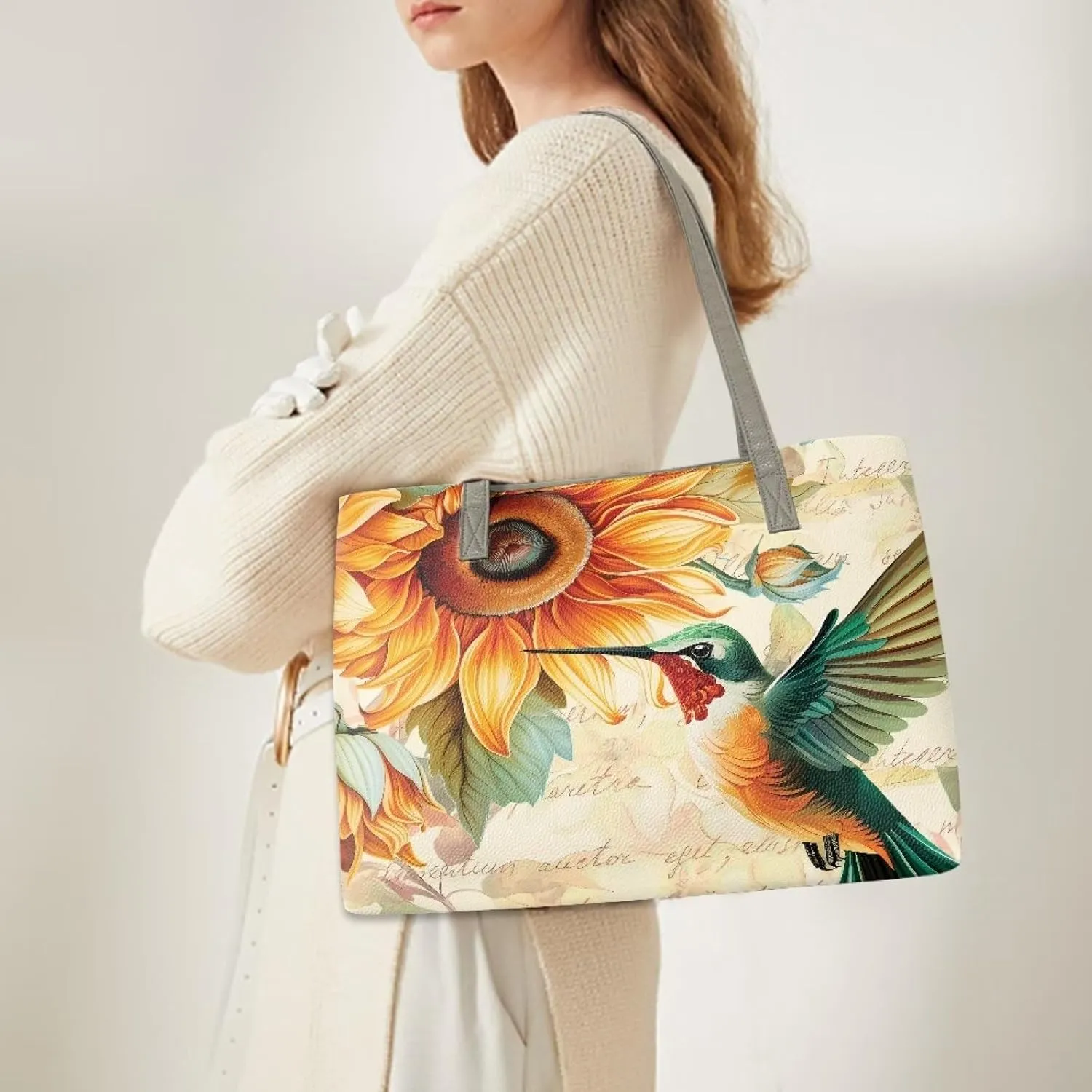 Big Capacity Women's Tote Satchel Handbag with Inner Pocket Top-handle Purse