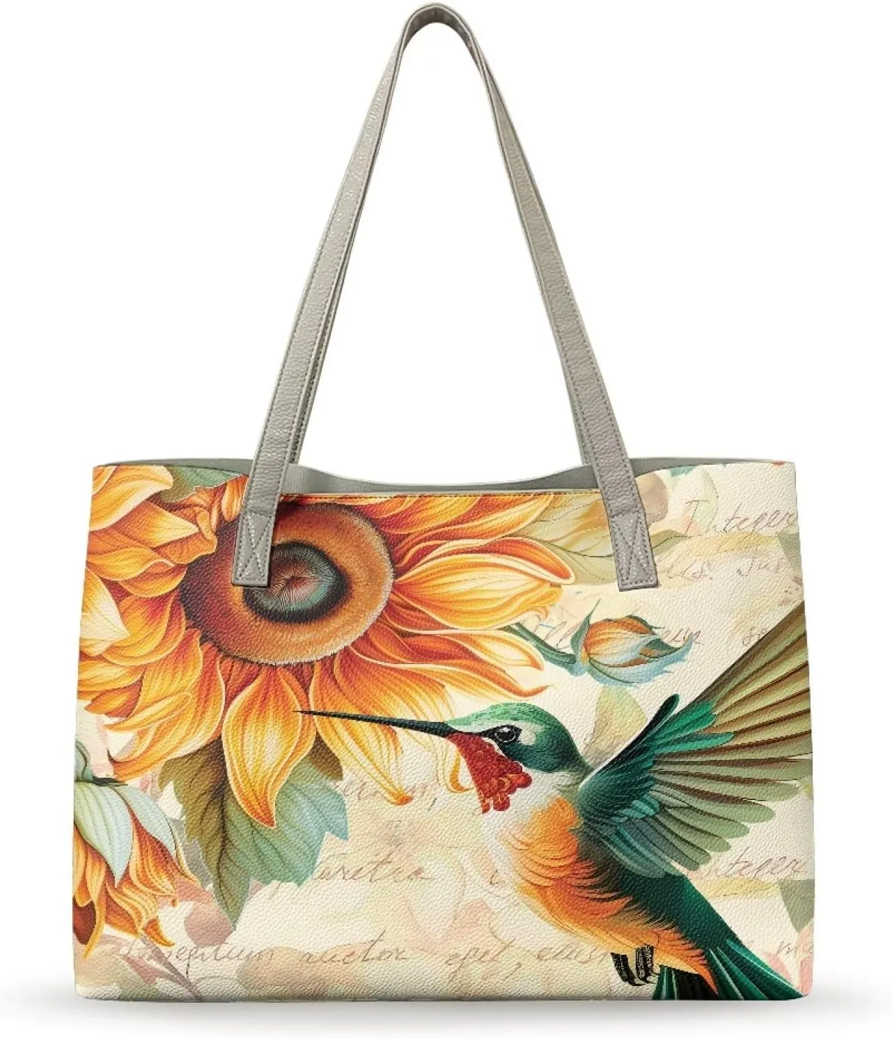 Big Capacity Women's Tote Satchel Handbag with Inner Pocket Top-handle Purse