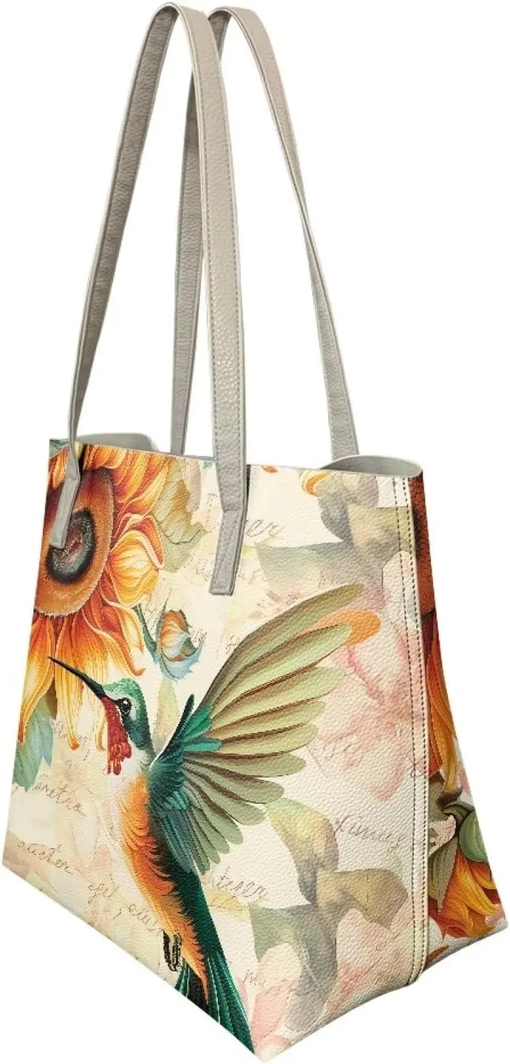 Big Capacity Women's Tote Satchel Handbag with Inner Pocket Top-handle Purse