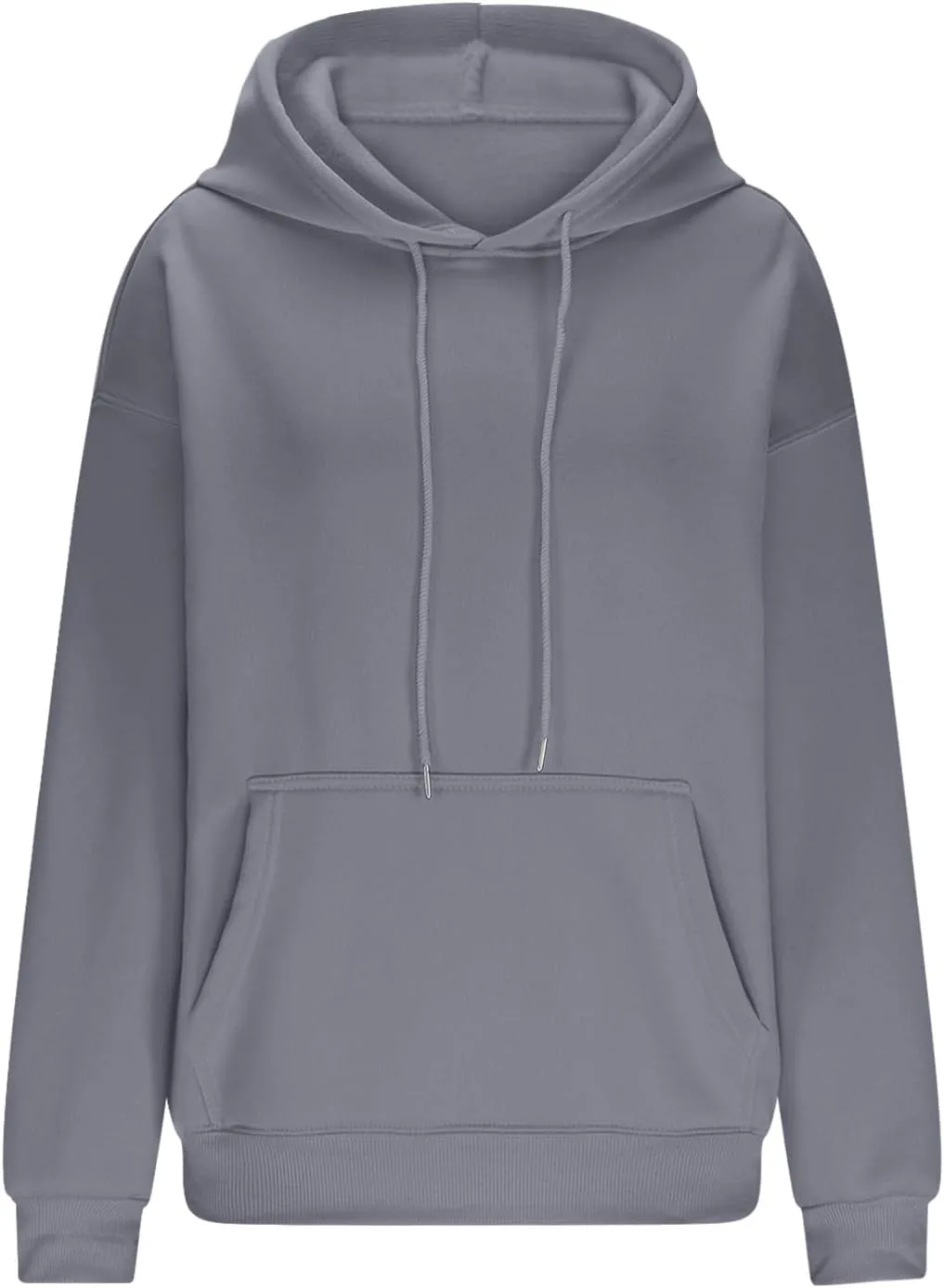 Binmer Oversized Hoodie for Women Sweatshirt Fall Fashion 2024 Outfit Trendy Fleece Pullover Casual Long Sleeve Tops w/Pocket