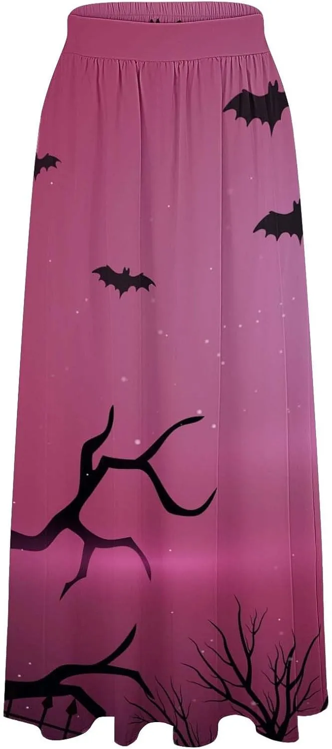 Black Tutu Skirt for Women Waist Party Beach Pocket Long Maxi Skirt Halloween Black Skirt Set Women Tutu Skirt