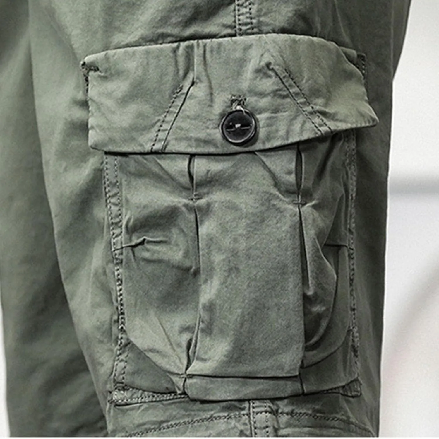 Cargo Shorts for Men Below Knee Stretch Cotton Pull On Drawstring Comfy Shorts Stretch 9 Chino Pants with Pocket