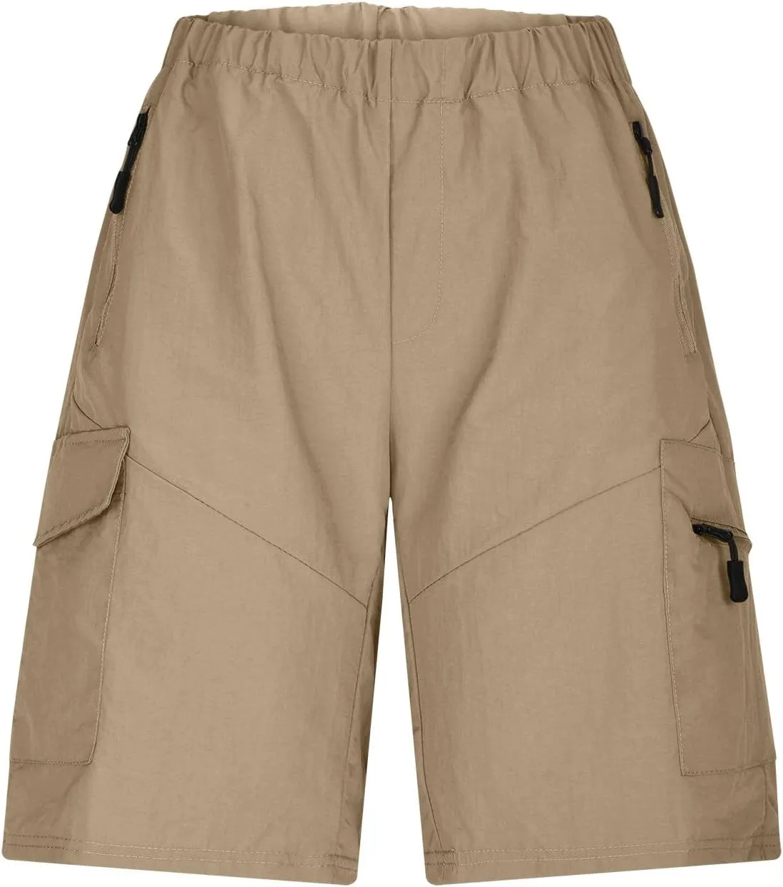 Cargo Shorts for Men Lightweight Quick Dry Summer Beach Shorts Stretch Waist Loose Casual Golf Work Pants with Pocket