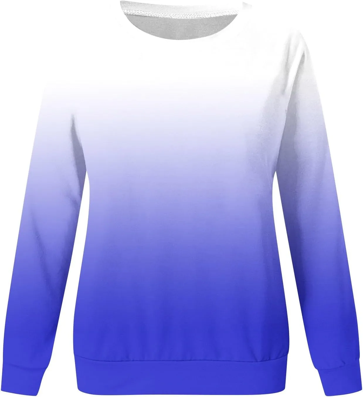 Ceboyel Long Sleeve Shirts for Women Crewneck Sweatshirt Pullover Casual Long Sleeve Tops Trendy Loose Fit Fall Clothing 2023