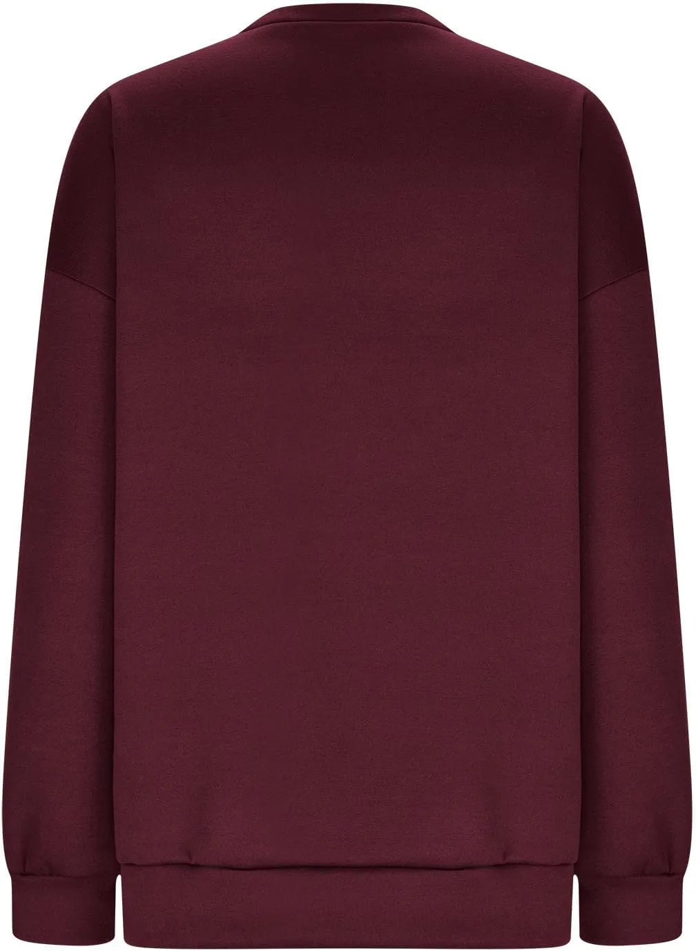 Ceboyel Oversized Sweatshirt For Women Long Sleeve Crewneck Pullover Fall Sweater Tops Y2K Trendy Fashion Clothing Outfits