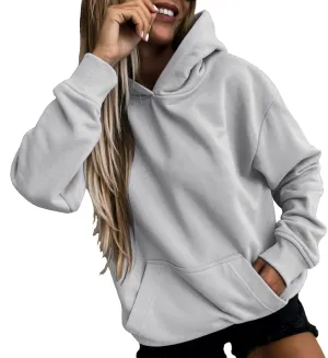 Ceboyel Womens Hoodies Oversized 2023 Hooded Pullover Sweatshirts Long Sleeve Fall Tops Y2K Teen Girls Clothing With Pockets