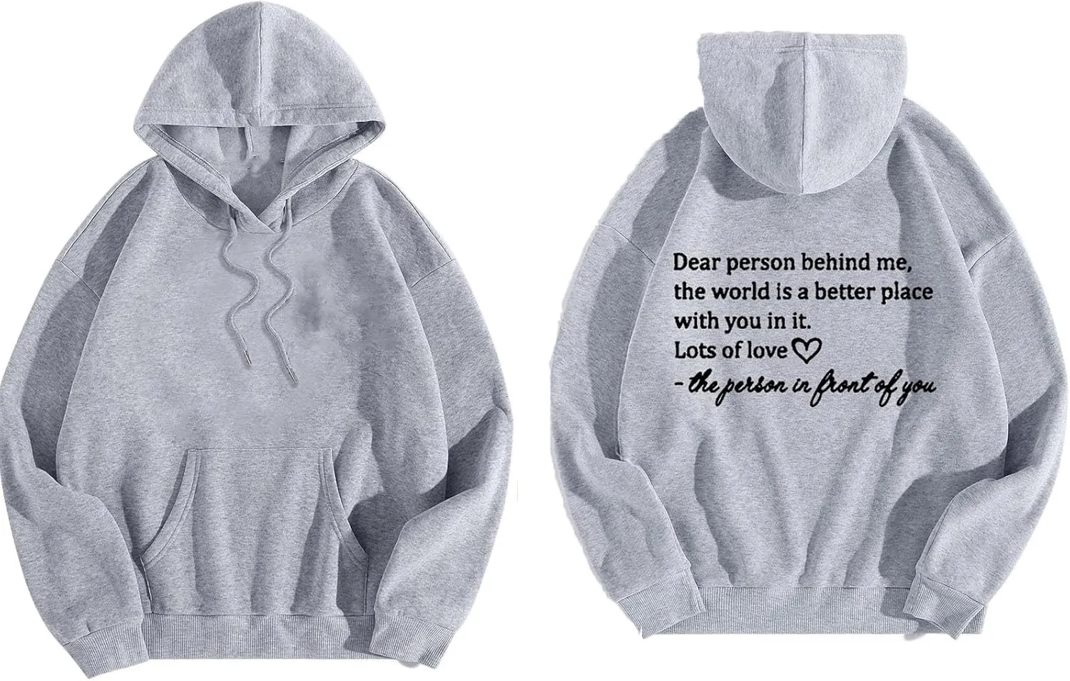 Ceboyel Womens Trendy Hoodies With Sayings Long Sleeve Sweatshirts Pullover Casual Tops Y2K Teen Girls Clothing