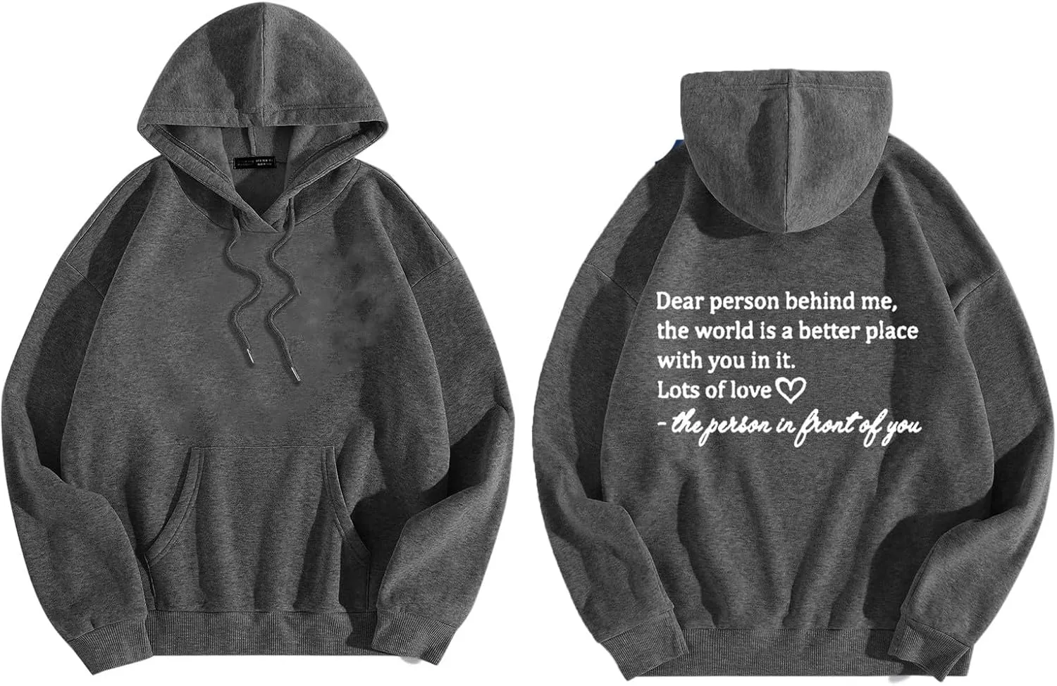 Ceboyel Womens Trendy Hoodies With Sayings Long Sleeve Sweatshirts Pullover Casual Tops Y2K Teen Girls Clothing