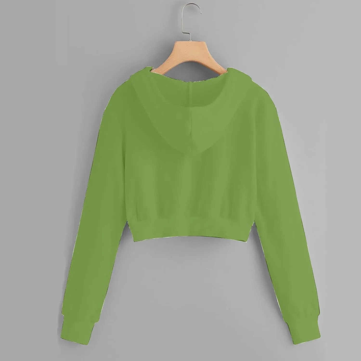 Ceboyel Zip Up Hoodies for Women Cropped Long Sleeve Sweatshirts Jackets Trendy Y2k Crop Tops Teen Girls Clothes 2023