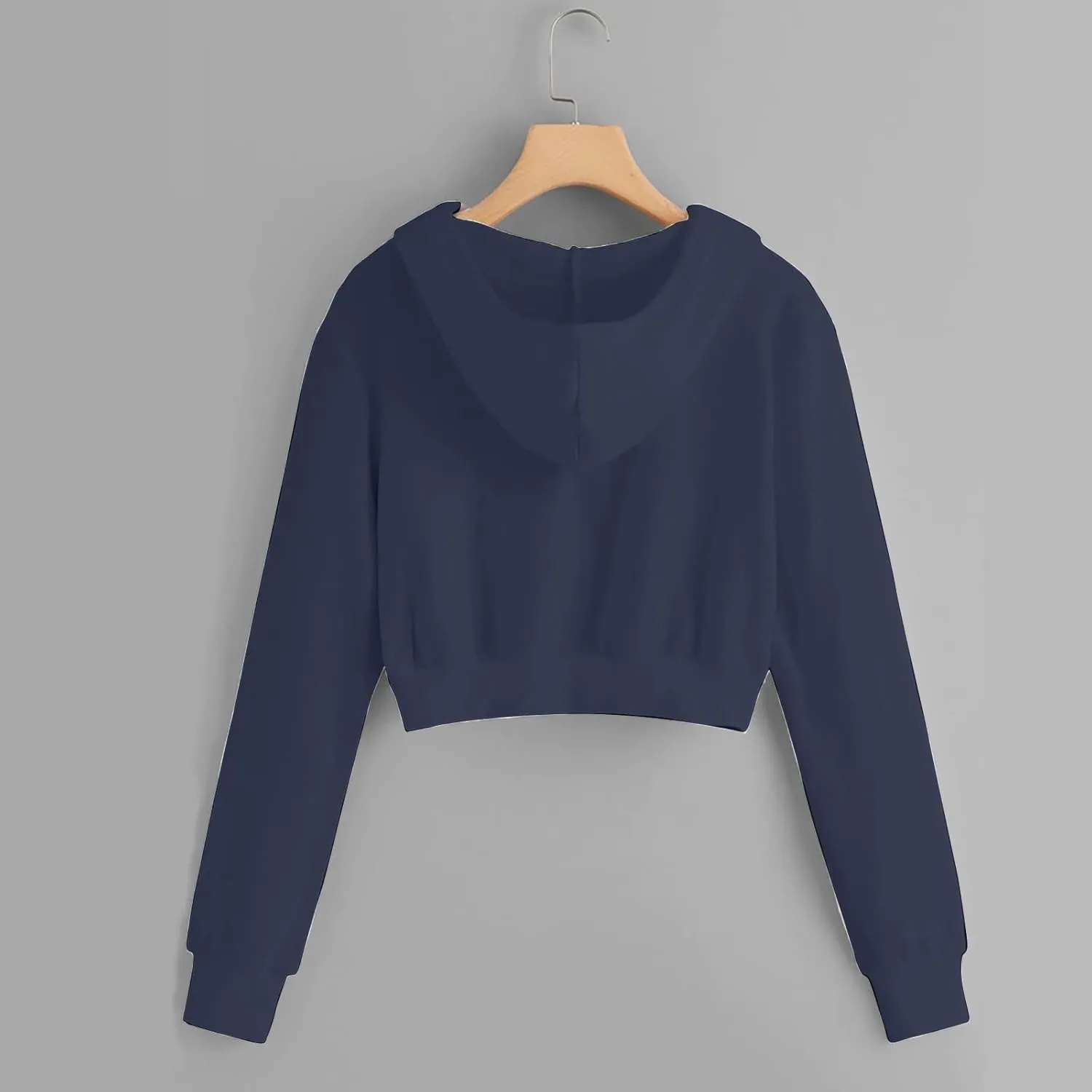 Ceboyel Zip Up Hoodies for Women Cropped Long Sleeve Sweatshirts Jackets Trendy Y2k Crop Tops Teen Girls Clothes 2023
