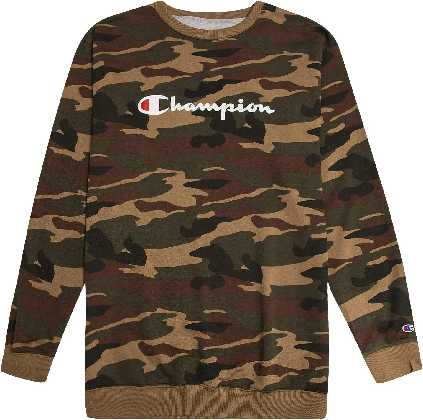 Champion Big and Tall Crewneck Sweatshirt - Cotton Casual Sweatshirt for Men