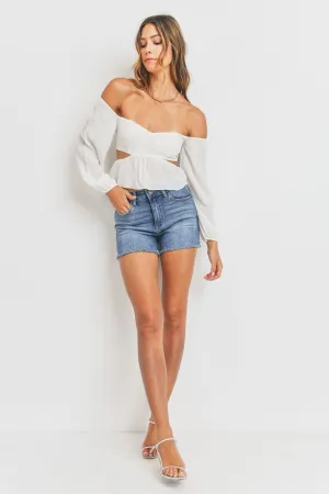 Classic A Line Denim Short