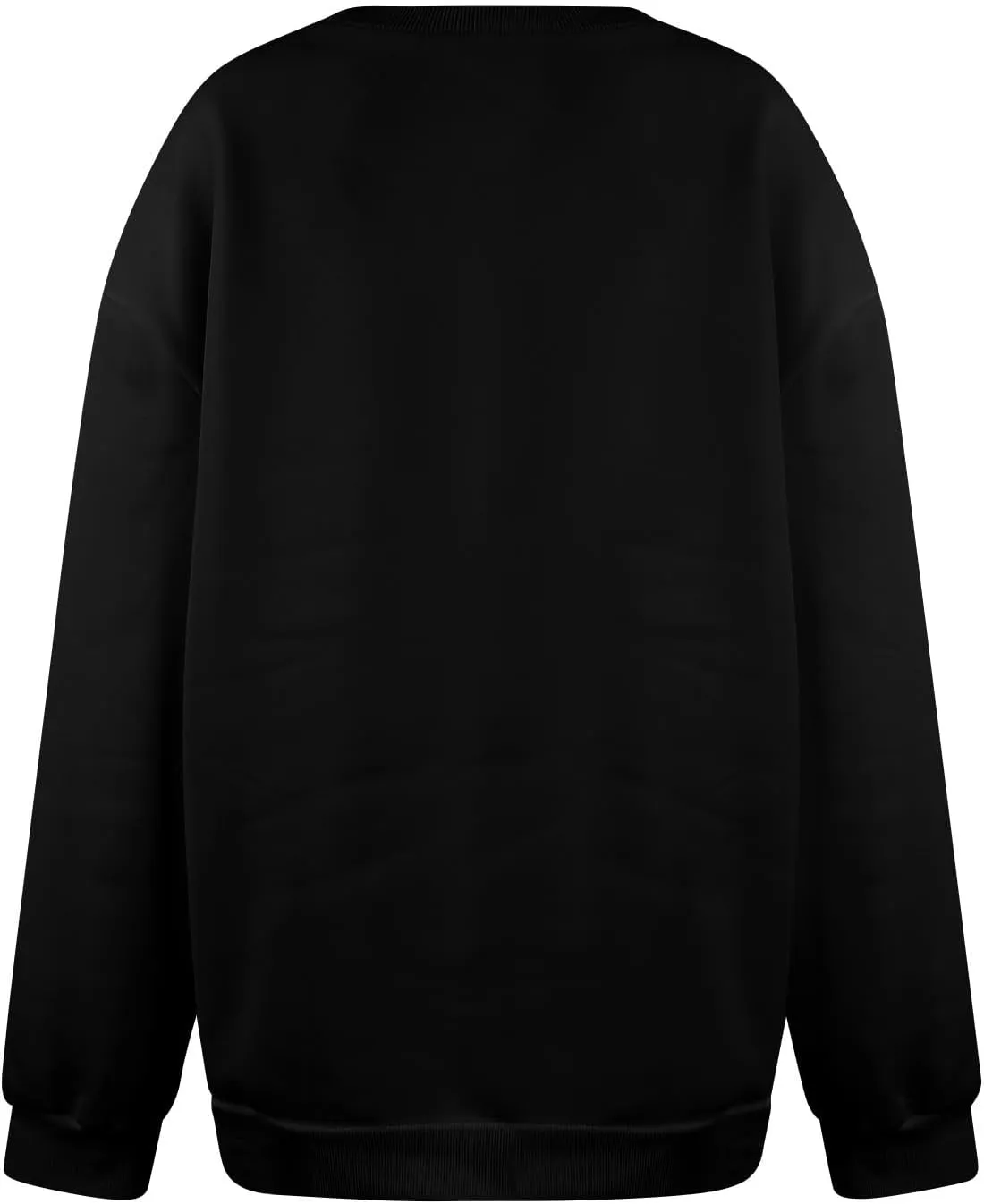 Crewneck Sweatshirts Women Fleece Sweatshirt No Hood Long Sleeve Shirt Hoodies Pullover Casual Loose Fitting Tops