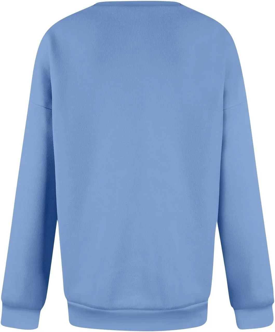 Crewneck Sweatshirts Women Oversized Preppy Sweatshirt Cute Loose Fit Fleece Pullover Comfort Plain Hoodies