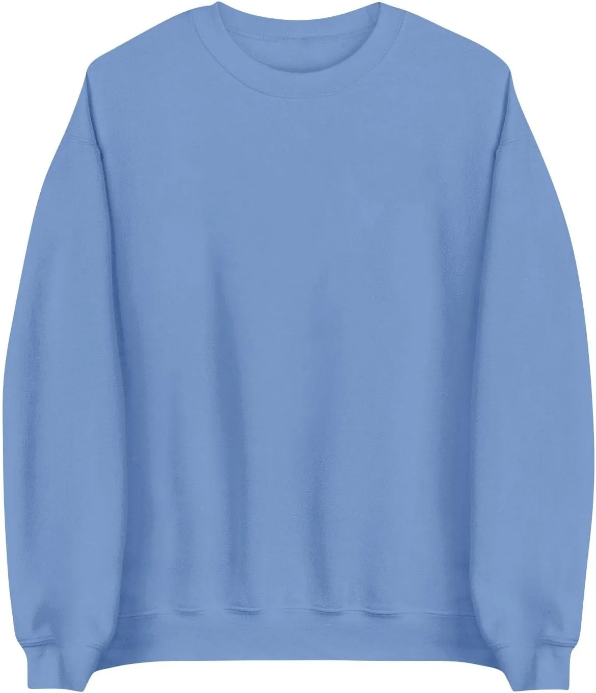 Crewneck Sweatshirts Women Oversized Preppy Sweatshirt Cute Loose Fit Fleece Pullover Comfort Plain Hoodies