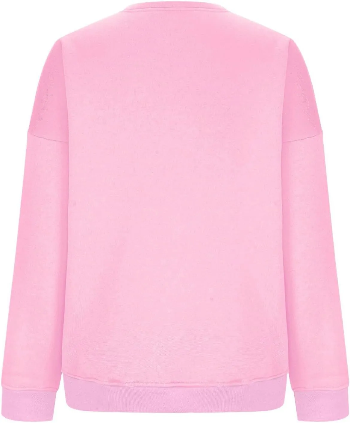 Crewneck Sweatshirts Women Soft Plain Oversized Sweatshirt Comfy Drop Shoulder Cute Hoodie Fleece Pullover Sweater