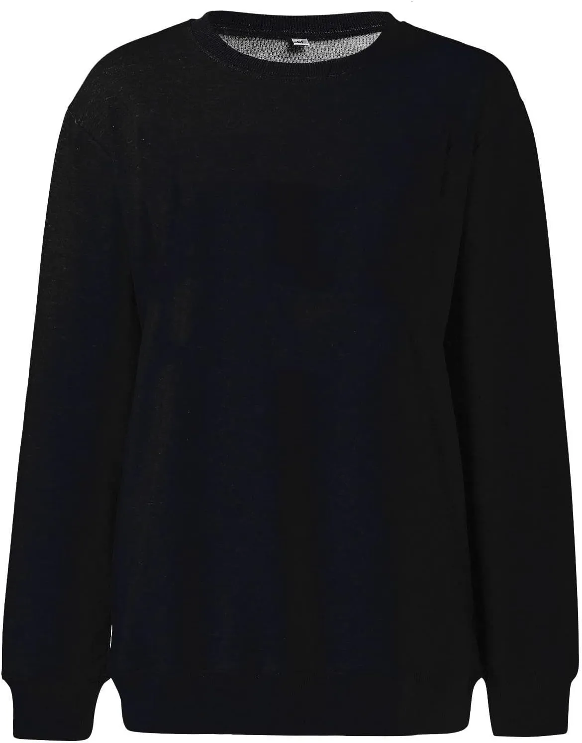 Crewneck Sweatshirts Women Trendy Casual Long Sleeve Tops Cute Teen Girls Crew Neck Sweatshirt Sweaters 2024
