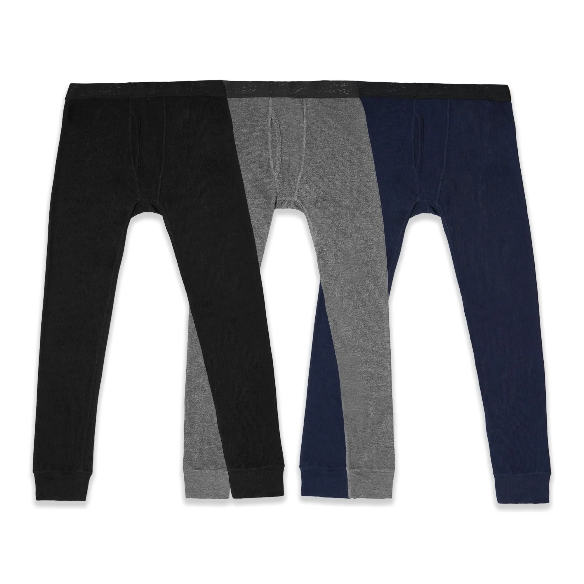 Cuddl Duds Midweight Waffle Thermal Pants