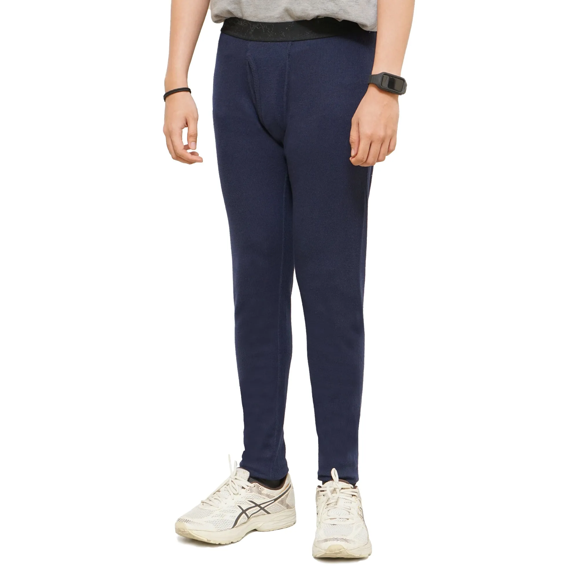 Cuddl Duds Midweight Waffle Thermal Pants