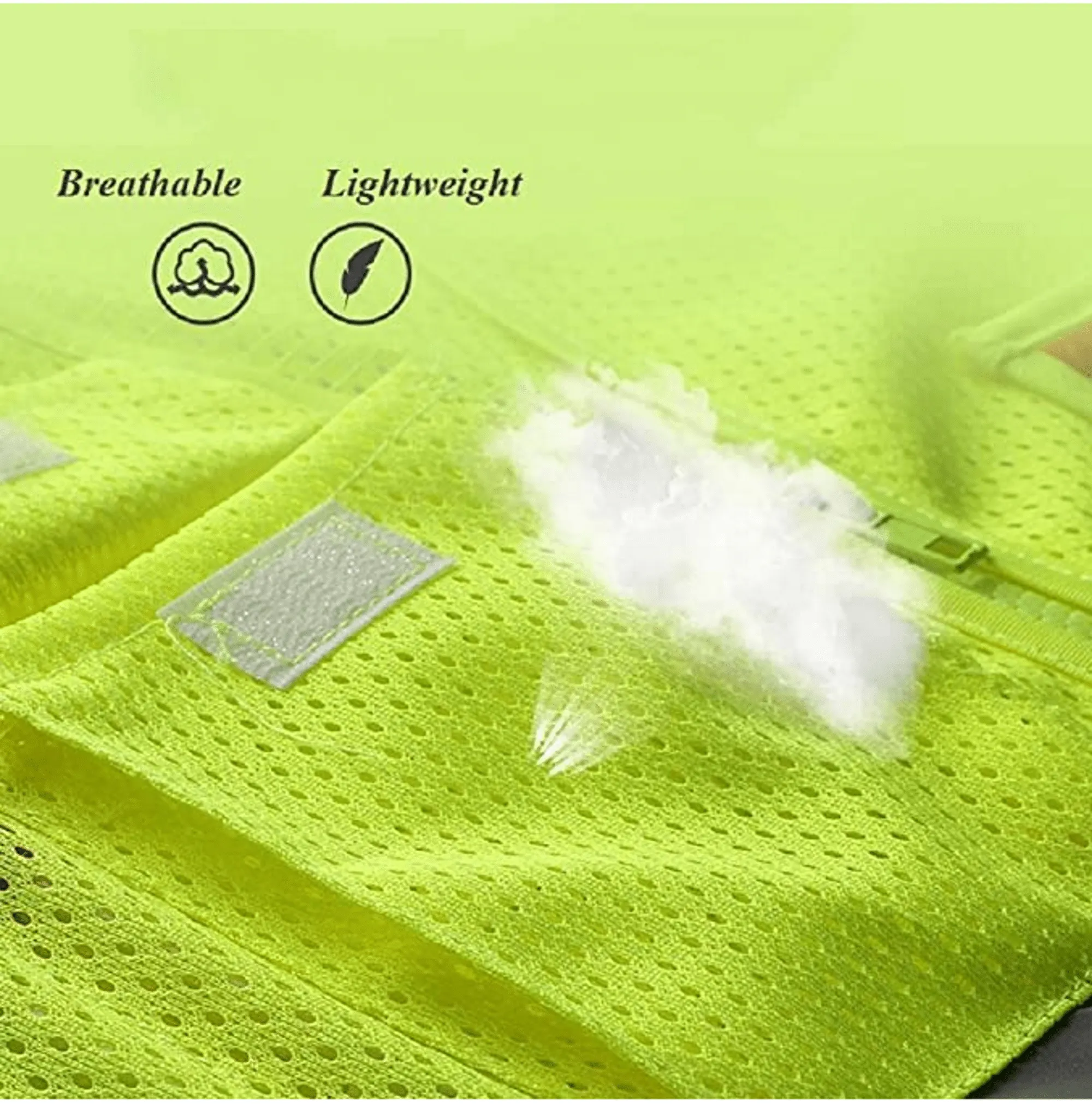 Custom Personalized Safety Vest Meets ANSI/ISEA Standards