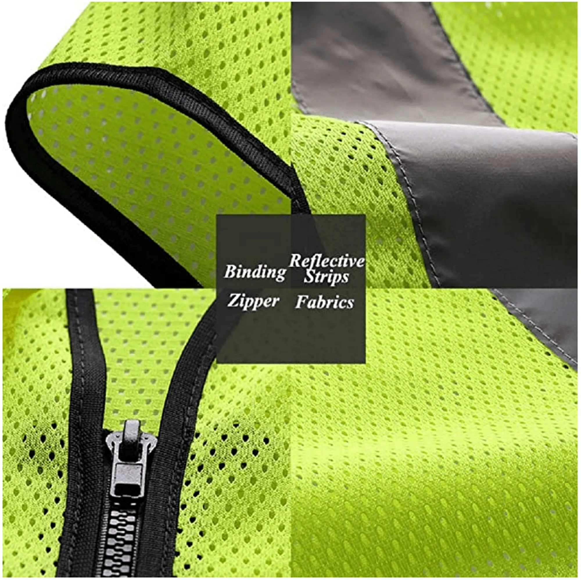 Custom Personalized Safety Vest Meets ANSI/ISEA Standards