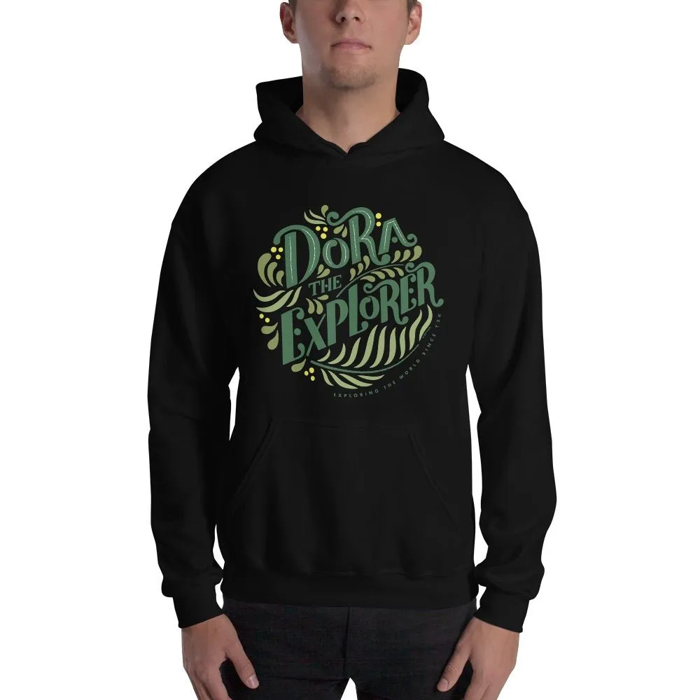 Dora the Explorer Floral Hooded Sweatshirt