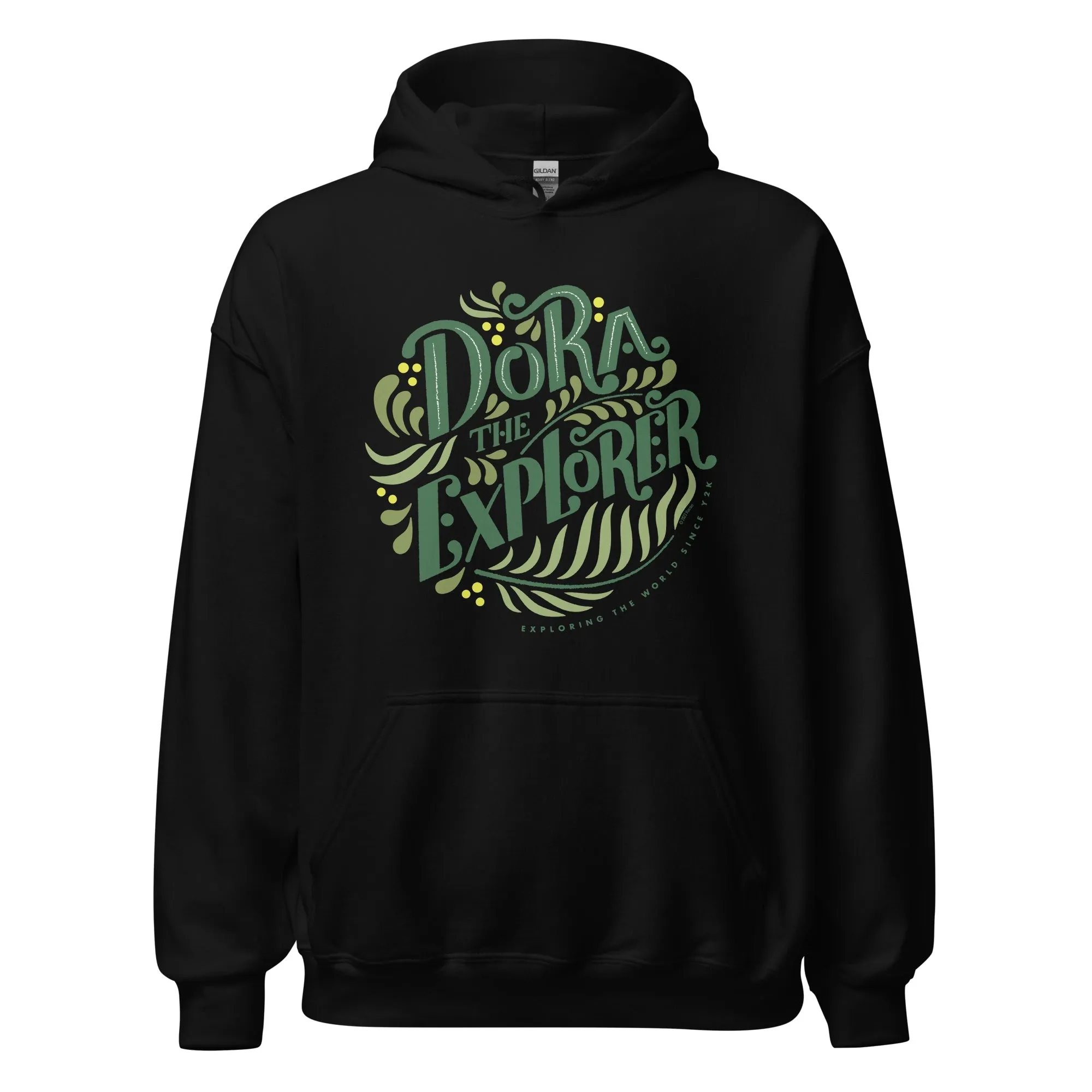Dora the Explorer Floral Hooded Sweatshirt