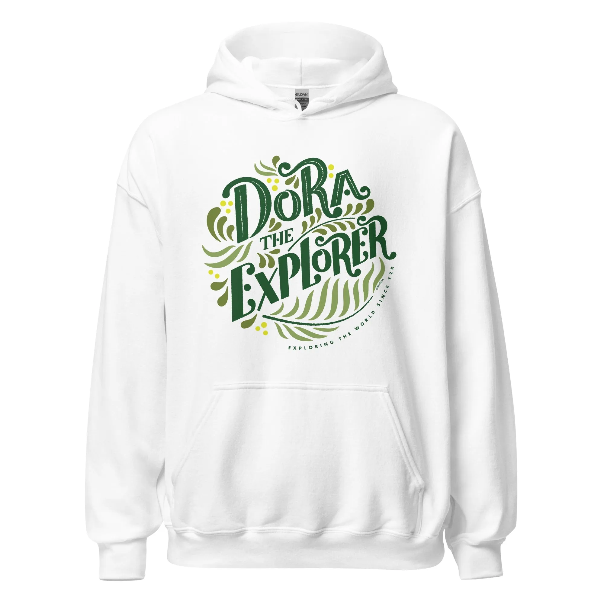 Dora the Explorer Floral Hooded Sweatshirt