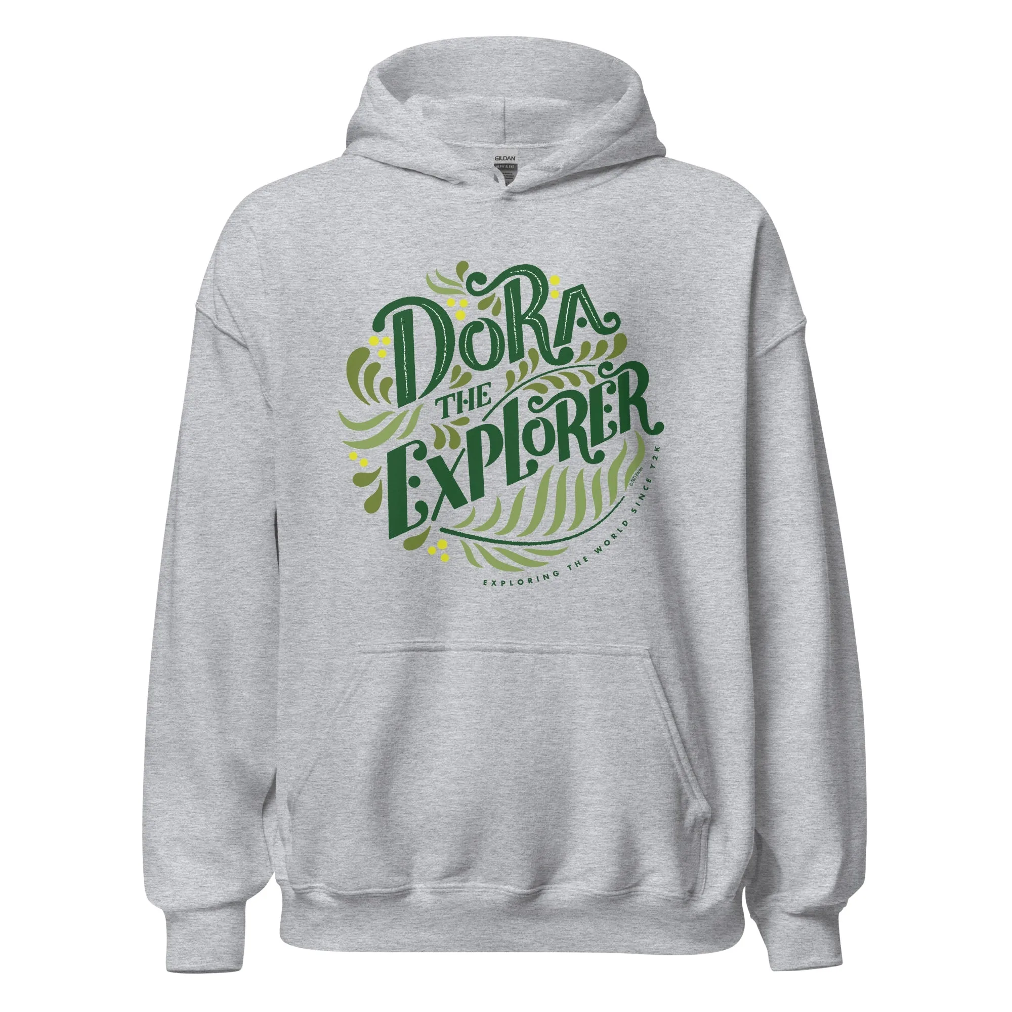 Dora the Explorer Floral Hooded Sweatshirt