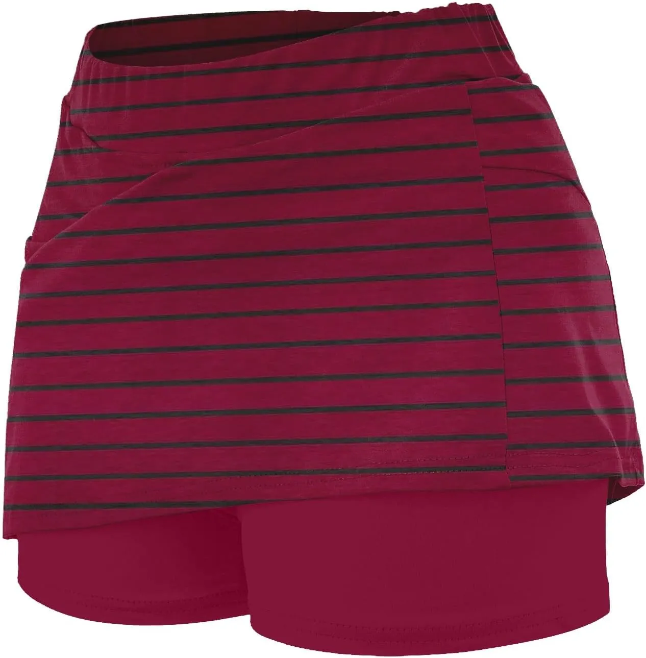Elastic Yoga Skirt for Women Waist Culottes Short Skirts Skinny Pants Mid Waist Tennis Skirts Skorts for Women with