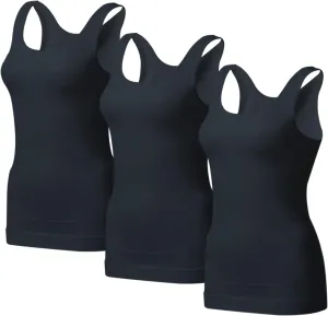 EUYZOU Women's Tummy Control Shapewear Tank Tops - Seamless Body Shaper Compression Top