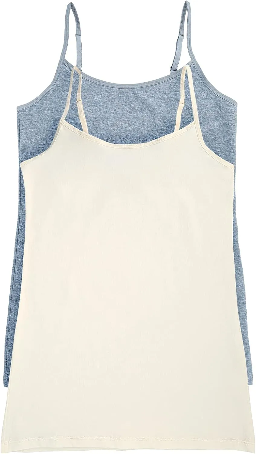 Felina | Organic Cotton Camisole 2-Pack | Plant-Based Dyes | Hypoallergenic