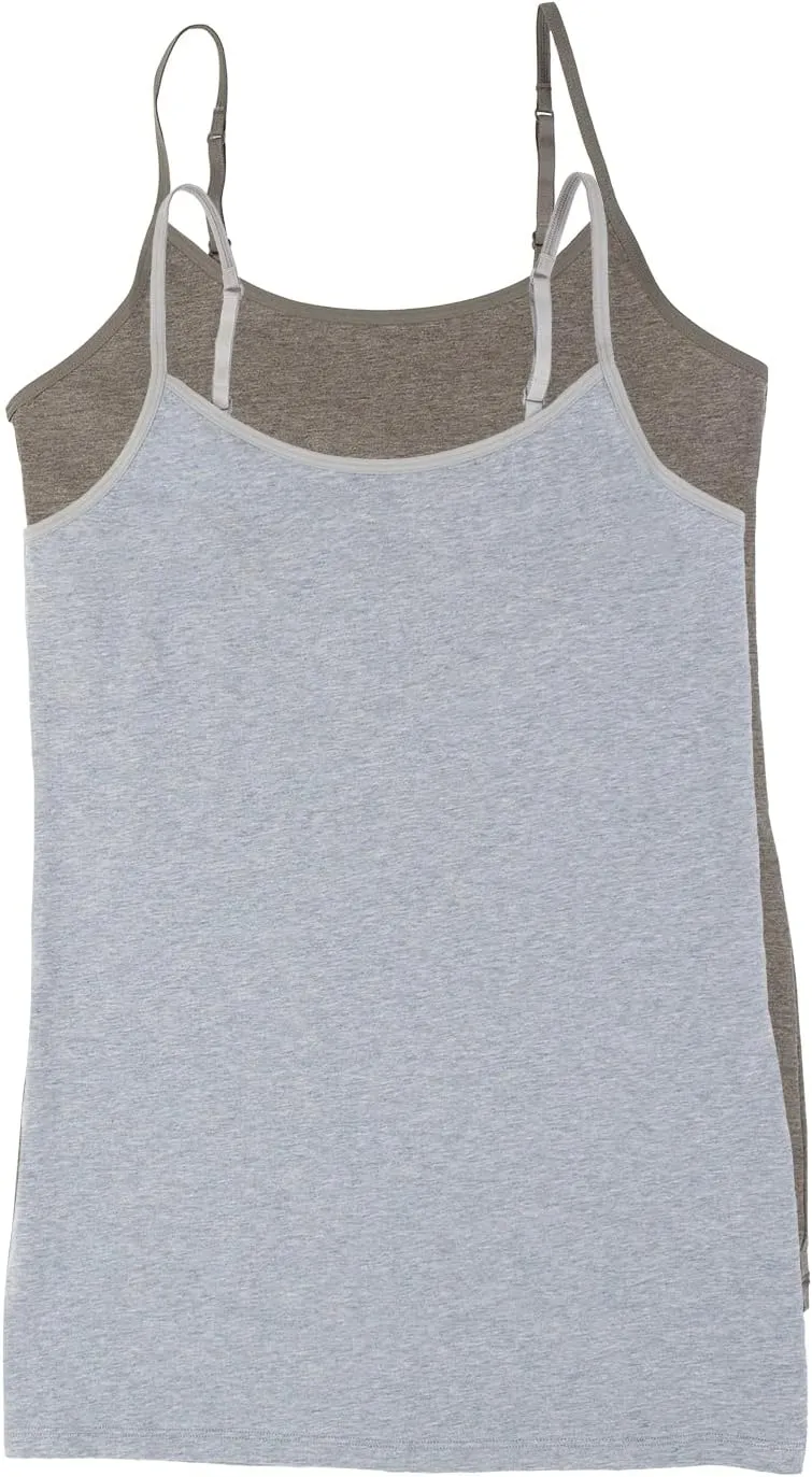 Felina | Organic Cotton Camisole 2-Pack | Plant-Based Dyes | Hypoallergenic